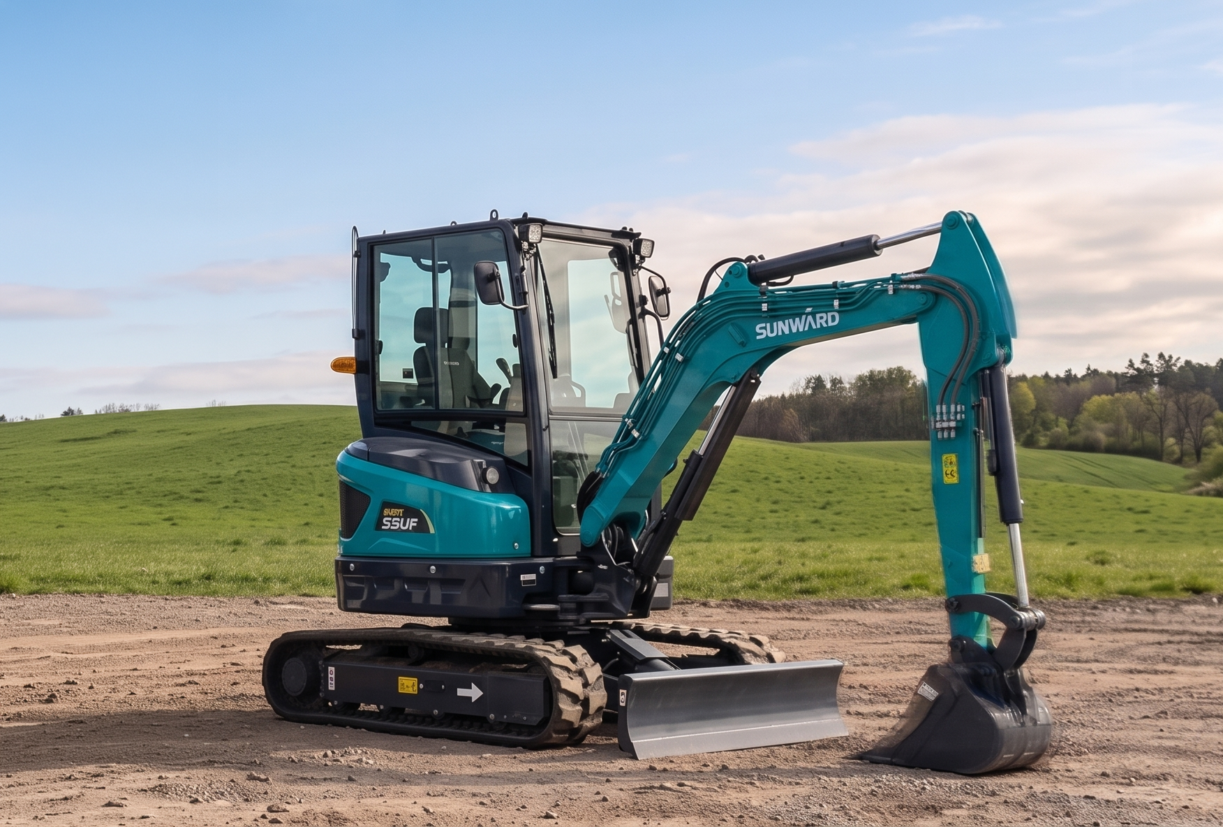 Hydraulické pásové rypadlo SUNWARD SWE 25UF